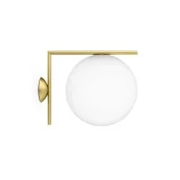 Flos IC C/W2 Outdoor Wall or Ceiling Lamp in Glass for Outdoor