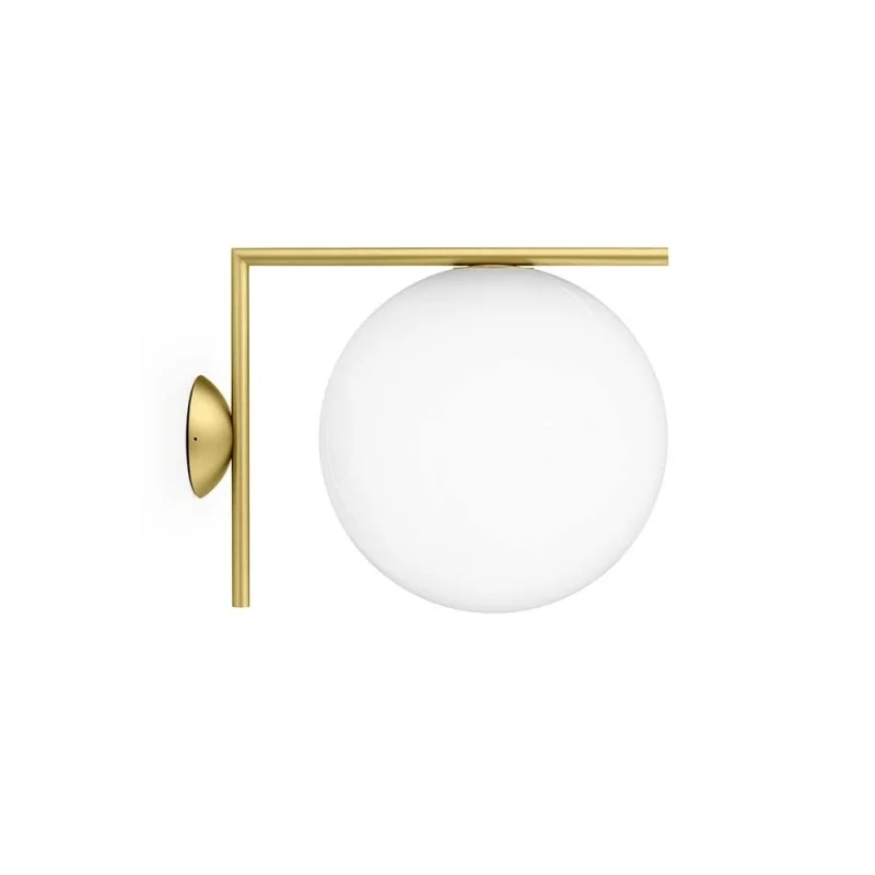 Flos IC C/W2 Outdoor Wall or Ceiling Lamp in Glass for Outdoor Flos IC C/W2 Outdoor Wall or Ceiling Lamp in Glass for Outdoor