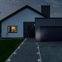 Lampo E27 Carriageable Recessed Spotlight In Aluminum and