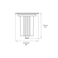 Lampo E27 Carriageable Recessed Spotlight In Aluminum and