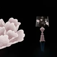 Barovier & Toso Samurai Limited Edition Table Lamp in Venetian
