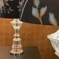 Barovier & Toso Samurai Limited Edition Table Lamp in Venetian