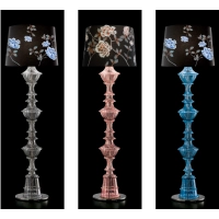 Barovier & Toso Samurai Limited Edition Floor Lamp in Venetian