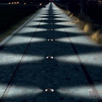 Lampo Segnapasso da Semincasso a LED Dimmerabile Carrabile Per