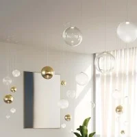 Lodes Random Solo Spherical LED Dimmable Modular Suspension Lodes Random Solo Spherical LED Dimmable Modular Suspension