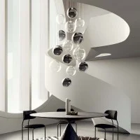 Lodes Random Solo Spherical LED Dimmable Modular Suspension Lodes Random Solo Spherical LED Dimmable Modular Suspension
