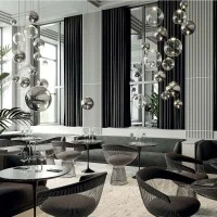 Lodes Random Solo Spherical LED Dimmable Modular Suspension Lodes Random Solo Spherical LED Dimmable Modular Suspension