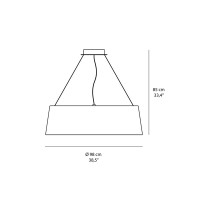 Barovier&Toso New Eden Lampada LED Da Sospensione in Cristallo