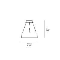 Barovier&Toso New Eden Lampada LED Da Sospensione in Cristallo