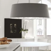 Barovier&Toso New Eden Lampada LED Da Sospensione in Cristallo