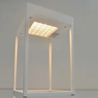 Logica Diogene Hybrid L Antracite Lanterna LED da Tavolo