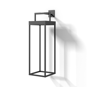 Logica Diogene Hybrid L Antracite Lanterna LED da Tavolo