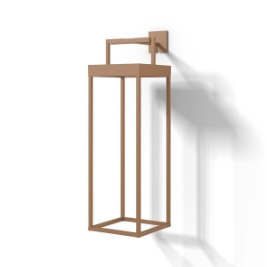 Logica Diogene Hybrid L Sand Dimmable LED Table Lantern With