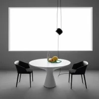 Flos AIM LED Single Suspension Ceiling Lamp Design by Bouroullec