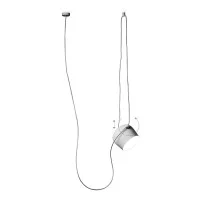 Flos AIM LED Single Suspension Ceiling Lamp Design by Bouroullec