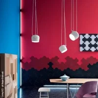 Flos AIM x3 Punti Luce LED Lampada Sospensione Soffitto