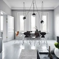 Flos AIM x3 Punti Luce LED Lampada Sospensione Soffitto