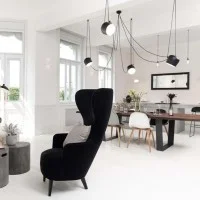 Flos AIM x4 Punti Luce LED Lampada Sospensione Soffitto