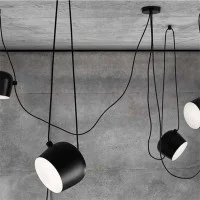 Flos AIM x4 Punti Luce LED Lampada Sospensione Soffitto