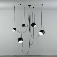 Flos AIM x5 Punti Luce LED Lampada Sospensione Soffitto