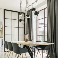 Flos AIM x5 Punti Luce LED Lampada Sospensione Soffitto