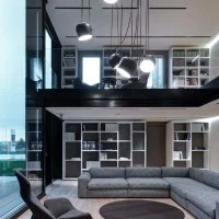 Flos AIM x5 Punti Luce LED Lampada Sospensione Soffitto