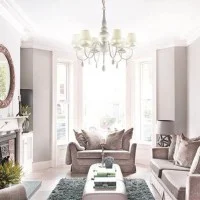 Ideal Lux Blanche SP6 Lampadario da Sospensione a 6 Luci da