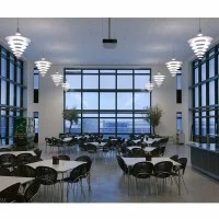 Louis Poulsen Enigma 825 LED Suspension Ceiling Lamp with Louis Poulsen Enigma 825 LED Suspension Ceiling Lamp with