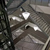 Louis Poulsen Enigma 825 LED Suspension Ceiling Lamp with Louis Poulsen Enigma 825 LED Suspension Ceiling Lamp with