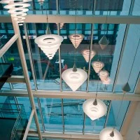 Louis Poulsen Enigma 825 LED Suspension Ceiling Lamp with Louis Poulsen Enigma 825 LED Suspension Ceiling Lamp with