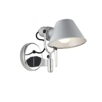Artemide Tolomeo Faretto E27 Wall Lamp with switch By Michele