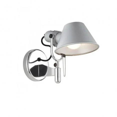 Artemide Tolomeo Faretto E27 Lampada da Parete con interruttore