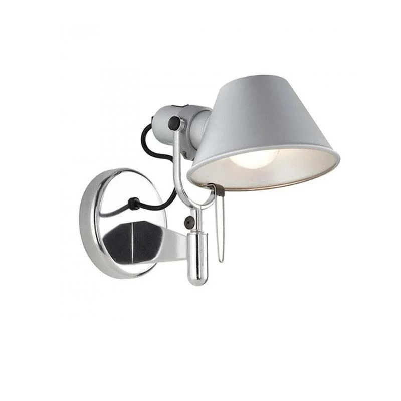 Artemide Tolomeo Faretto E27 Wall Lamp with switch By Michele