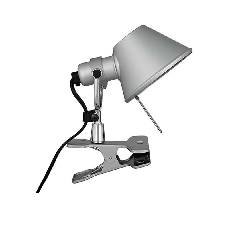 Artemide Tolomeo Pinza LED Alluminio Lampada da Tavolo Parete Artemide Tolomeo Pinza LED Alluminio Lampada da Tavolo Parete