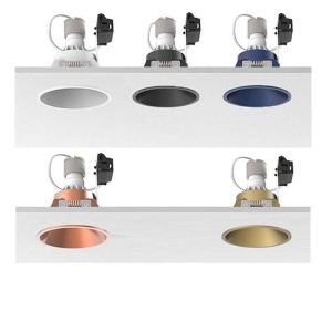 Flos Easy Kap 80 Fixed Round GU10 LED Recessed Ceiling Downlight