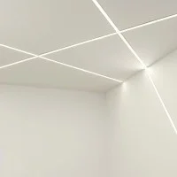 Lampo Cross Connector Accessory for Medium Light Cut Profile Kit