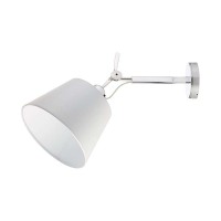 Artemide Tolomeo Parete Wall Adjustable Diffuser 32 in Silk