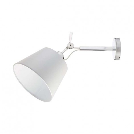 Artemide Tolomeo Parete Wall Adjustable Diffuser 32 in Silk