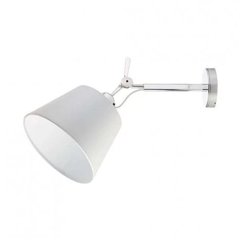 Artemide Tolomeo Parete Wall Adjustable Diffuser 32 in Silk
