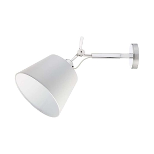 Artemide Tolomeo Parete Wall Adjustable Diffuser 32 in Silk
