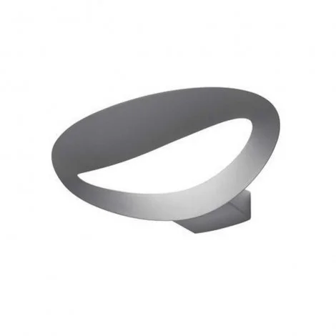 Artemide Mesmeri LED 28W Gray Silver Applique Wall Lamp