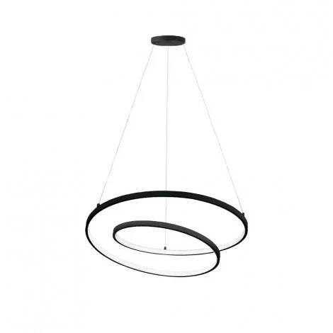 Ideal Lux OZ SP D60 LED Spiral Suspension Lamp for Indoor