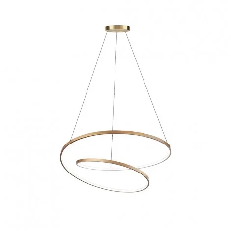 Ideal Lux OZ SP D60 LED Spiral Suspension Lamp for Indoor