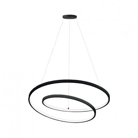 Ideal Lux OZ SP D80 LED Spiral Suspension Lamp for Indoor