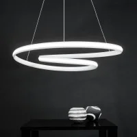 Vivida Circuit Dimmable LED Spiral Suspension Lamp with