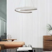 Vivida Circuit Dimmable LED Spiral Suspension Lamp with