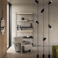 Lodes Accessorio Spot Nero Opaco Complemento per Lampada Cima