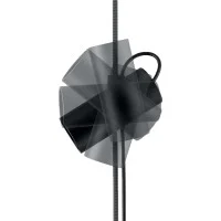 Lodes Accessorio Spot Nero Opaco Complemento per Lampada Cima