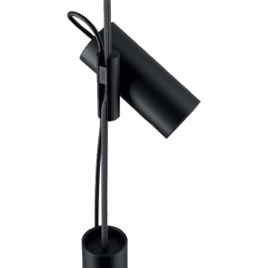 Lodes Accessorio Spot Nero Opaco Complemento per Lampada Cima