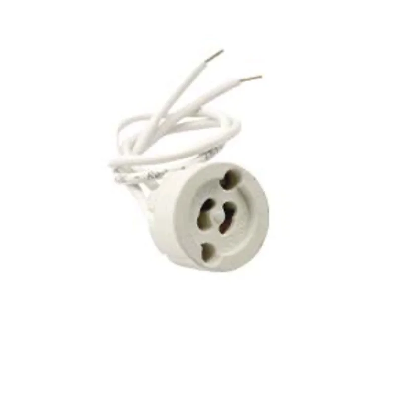 GX8.5 lampholder in Steatite for discharge lamps 2A 500Vac GX8.5 lampholder in Steatite for discharge lamps 2A 500Vac